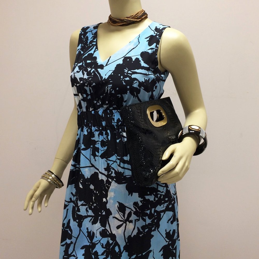 Michael By Michael Kors Berkley Embossed Clutch - image 2